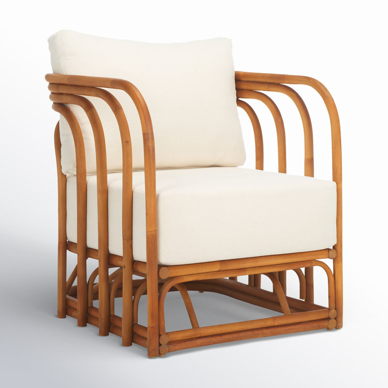 Joss & Main Allie Rattan Accent Chair | Wayfair